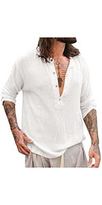  White beach shirts for men