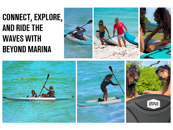 Amazon.com: BEYOND MARINA Inflatable Kayak 2 Person Adult