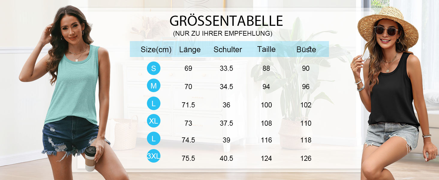 DUOEASE Sommer Tank Top für Damen 2025 Basic Ärmellose Rundhals Elegant OEKO-TEX STANDARD 100 68d27d3e Aa72 465d 87da 6e989189488e. CR0,0,1464,600 PT0 SX1464 V1
