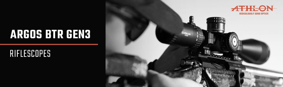 Argos BTR Gen 3 Riflescope title image
