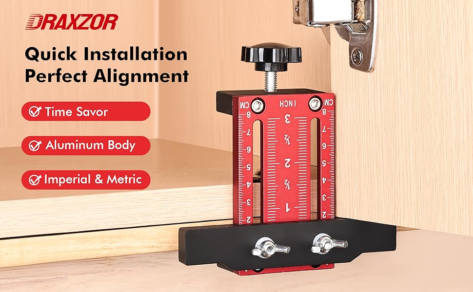 Cabinet Door Mounting Jig