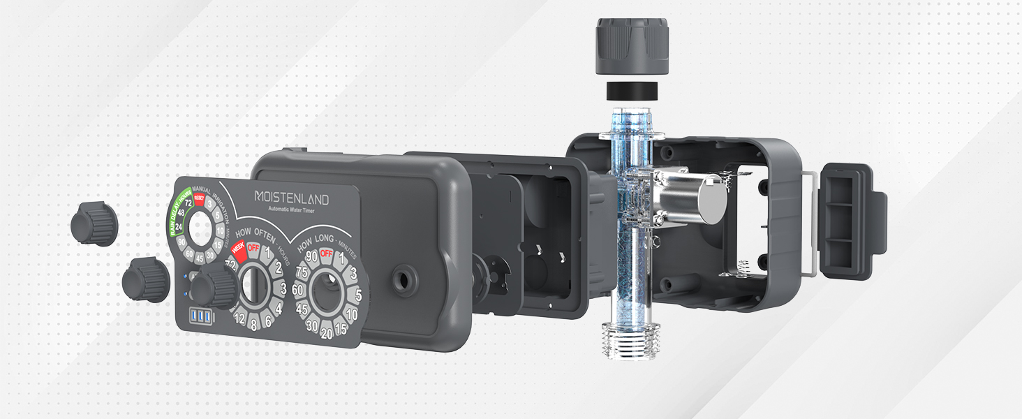 Moistenland Sprinkler Timer, Hose Timer, Lawn & Garden