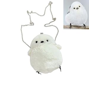 Amazon | PETITCHOU シマエナガ レディースポーチ バッグ
