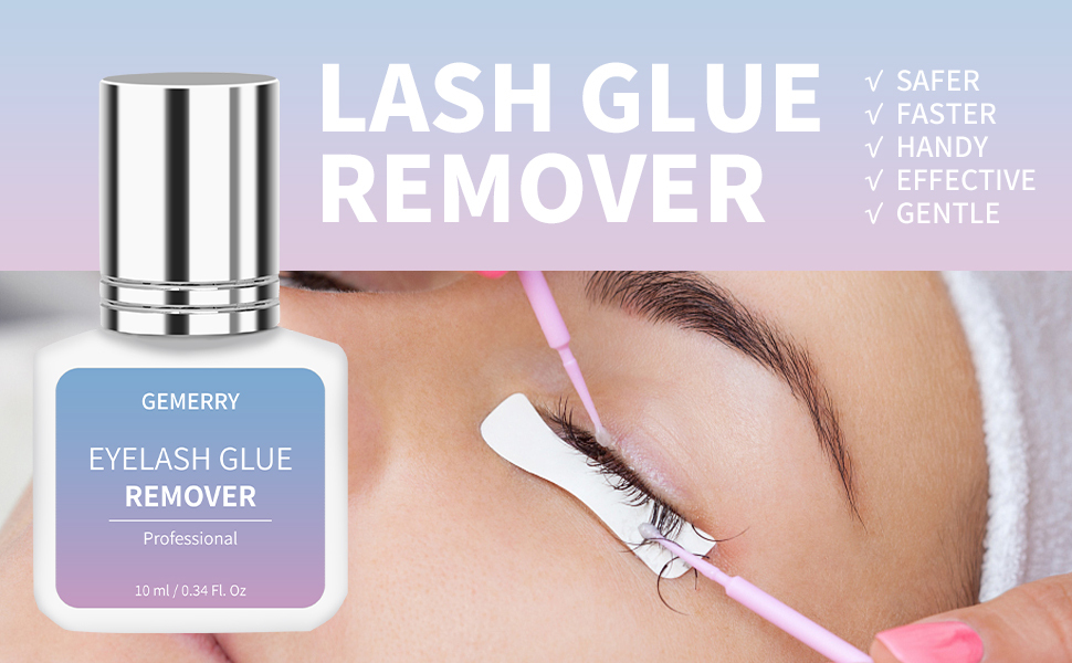 Lash Remover for Eyelash Extensions Gel Lash Extension Remover Eyelash