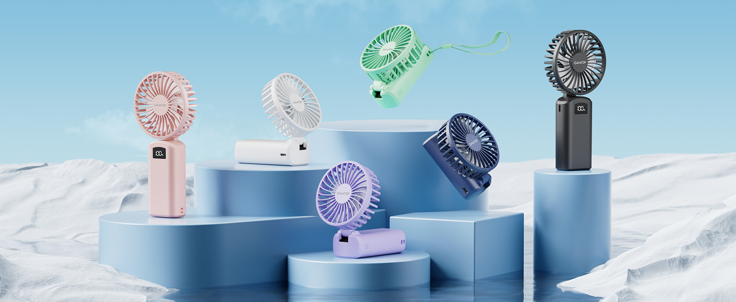 portable handheld fan foldable handheld fan hand fan mini desk fan