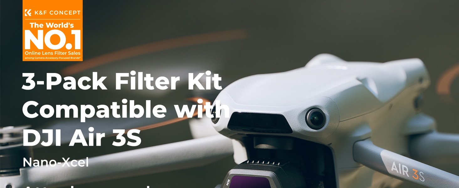 DJI AIR 3S 3Pack Filter
