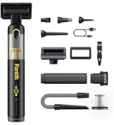 Fanttik Slim V10 APEX Cordless Car Vacuum, 4-in-1 Portable Mini Handheld Vac, 19kPa Suction Power...