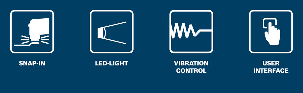 starlock snap in led light vibration control user interface