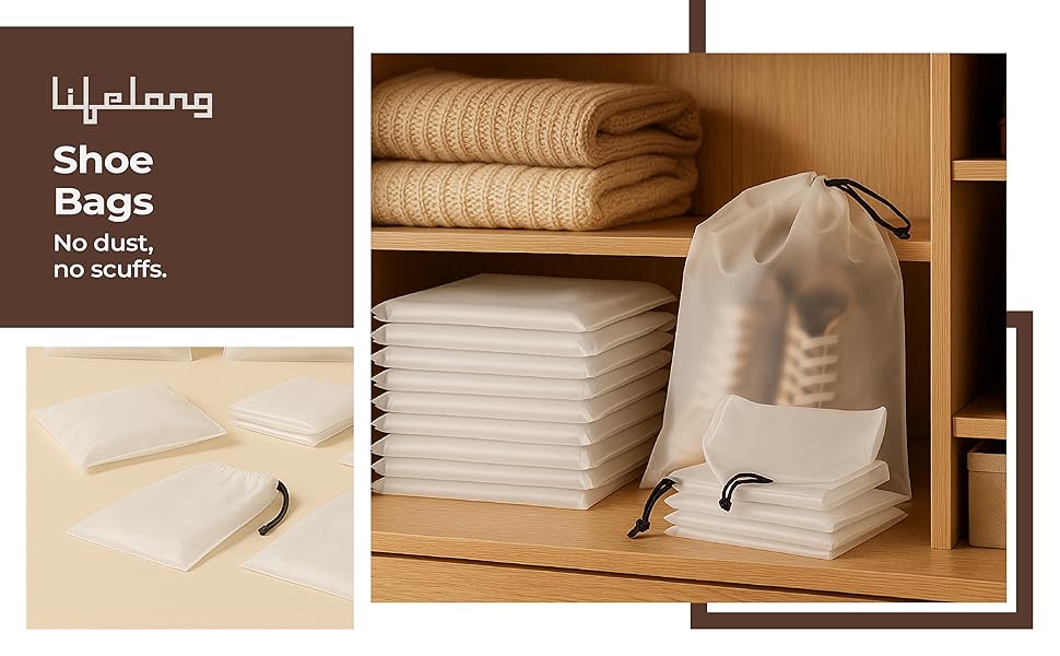 Lifelong Shoe Bag for Travel