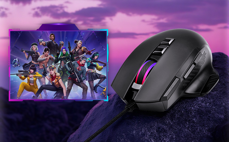 wired gaming mouse
