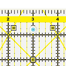Quilting Ruler