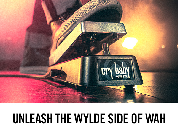 Amazon.com: Jim Dunlop Wylde Audio Cry Baby Wah : Musical