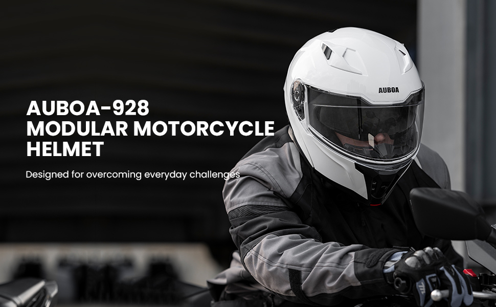 Amazon.com: AUBOA Modular Motorcycle Helmets for Adults Men