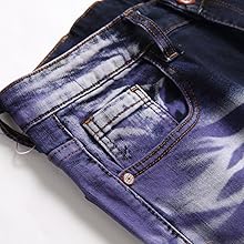Produktionsdetails Dieser Klassischen Zerrissenen Stretch-Jeans für Herren jeans stretch slim 