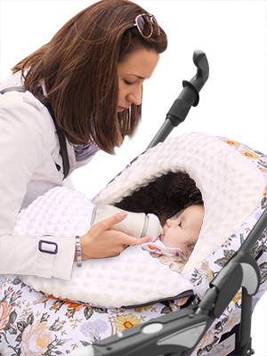winter baby car seat cover