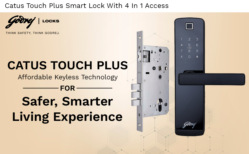 Catus Touch Plus 3 Bolt Black
