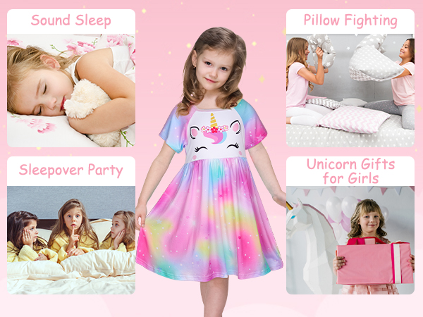 girls pajamas dress