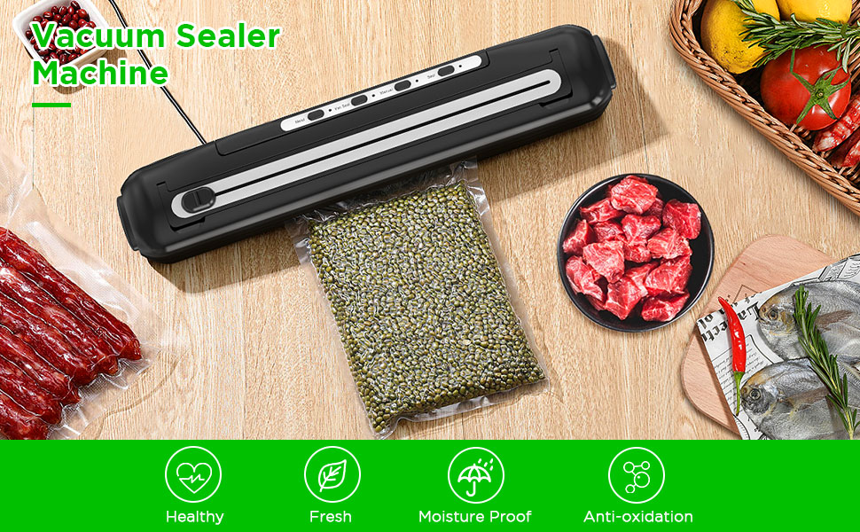 Vacuum Sealer Food Vacuum Sealer Machine with Builtin