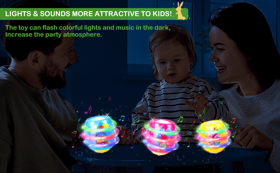 Light Up Easter Eggs Toy Gifts for Kids