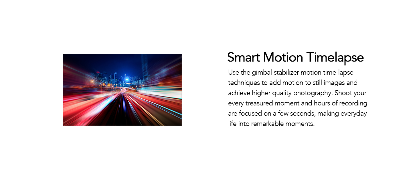 Smart Motion Timelapse