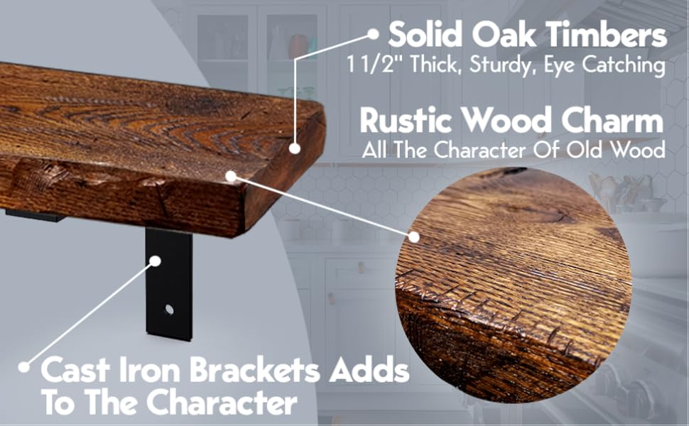 Rustic Floating Shelves Reclaimed Wood Floating Shelves