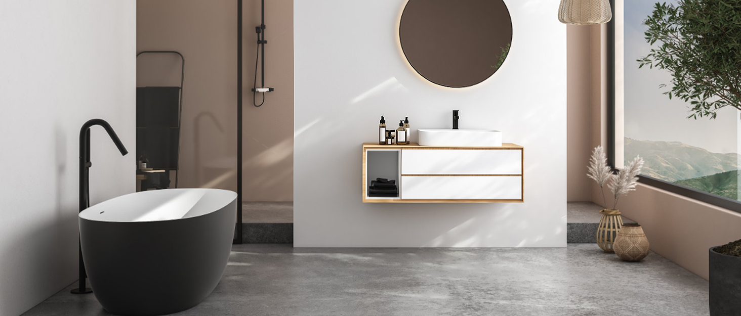 shower curtain with rugs