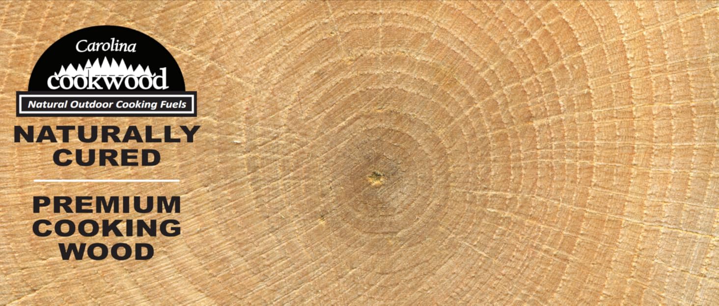 Carolina Cookwood Natural Outdoor Cooking Fuels, Naturally Cured, Premium Cooking Wood