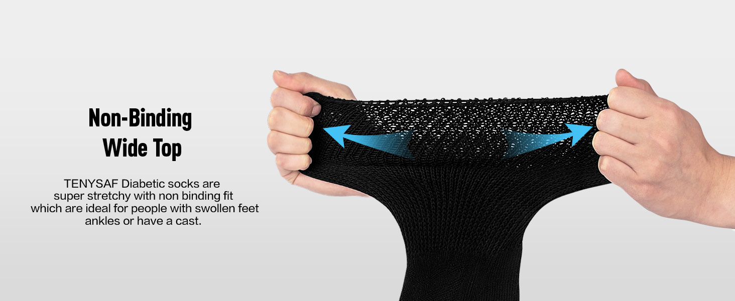 TENYSAF Diabetic Socks for Men