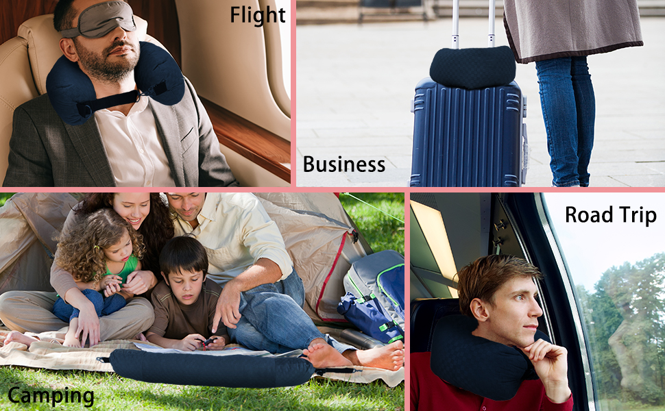 packable travel pillow