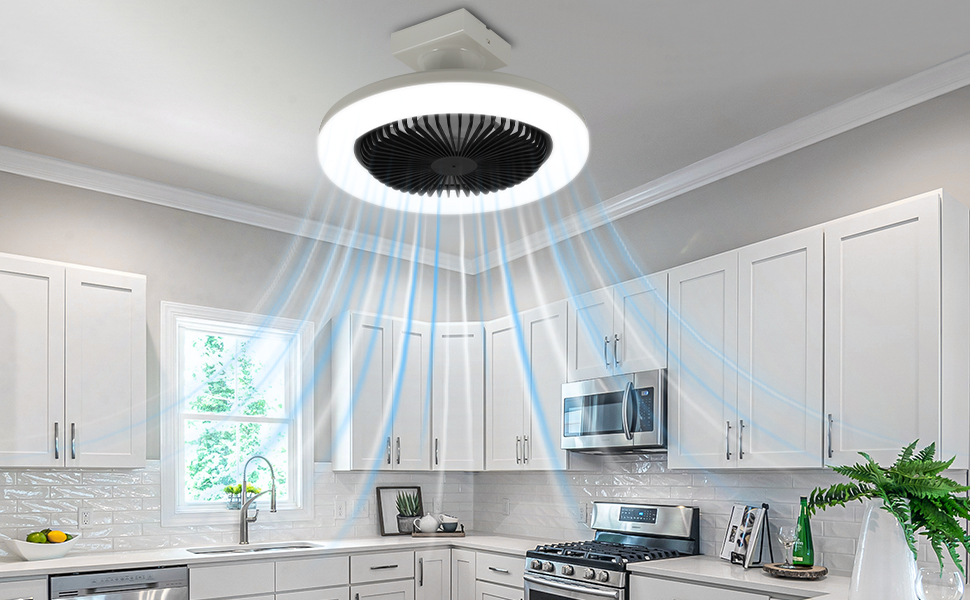 Light Socket Fan With Remote, Socket Fan Ceiling Fan With Light 2,400