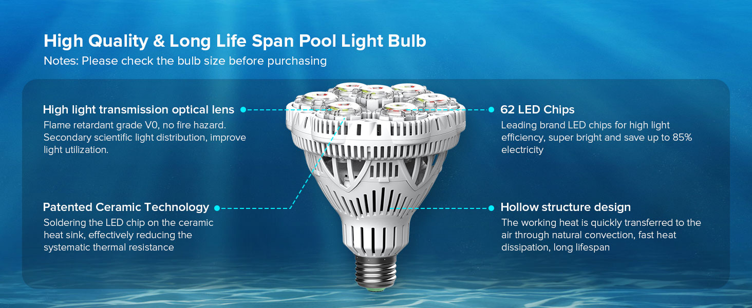LED POOL LIGHT BULB