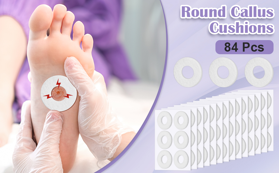 Round Callus Cushions