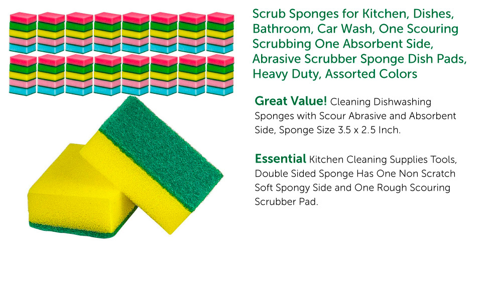 scrub sponges