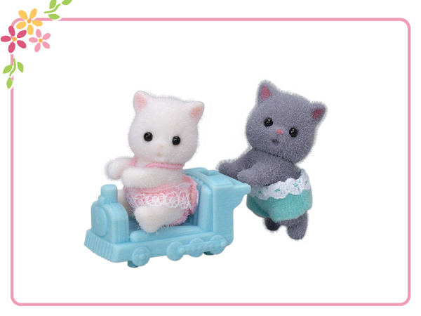 シルバニアファミリー　ピンクネコ　イヌ　レア　管理番号C Amazon | シルバニアファミリー 人形 【 ペルシャネコファミリー