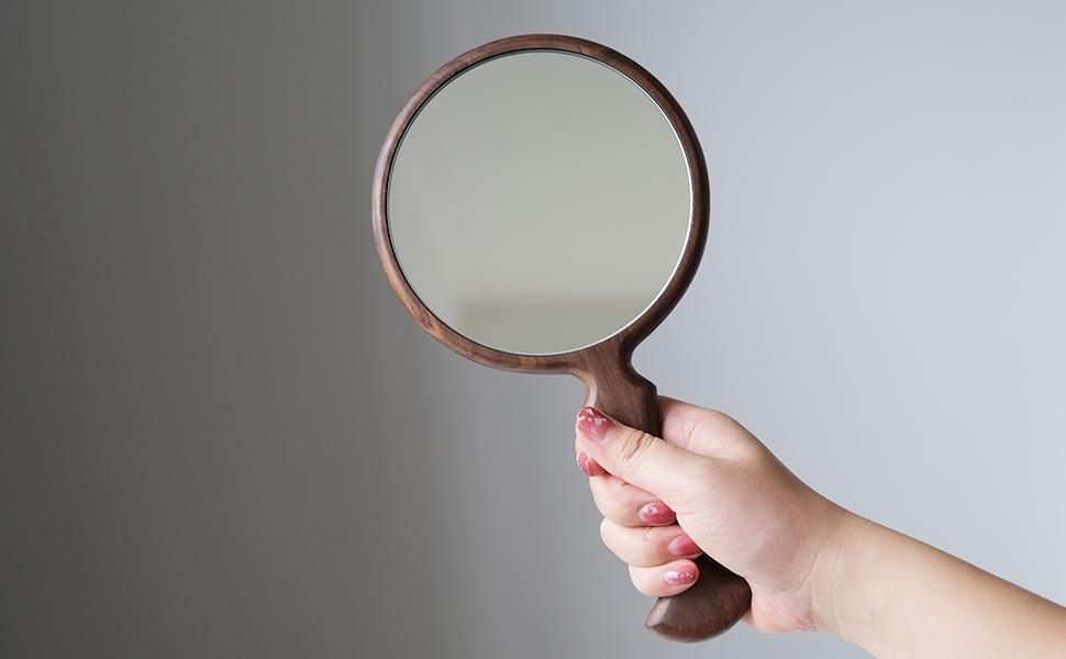 Amazon.com: xjwoodsmart Hand Mirrors with Handle Vintage