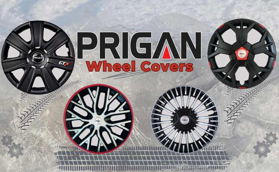 PRIGAN Wheel Cover for Swift (All VARIANTS) 14 Inch Matte Black Wheel