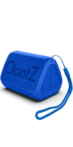 OontZ Angle Solo Bluetooth Speaker, Blue