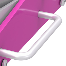 Torin Hydraulic Low Profile Aluminum and Steel Racing Floor Jack Quick Lift Pump, 2.5 Ton (5,000 lb)