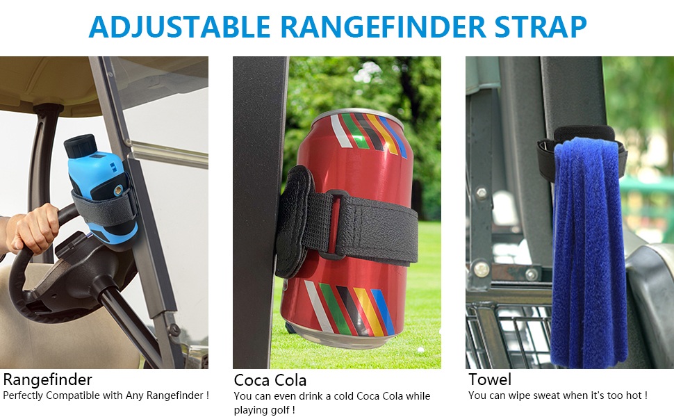 HomeMount Golf Rangefinder Holder Adjustable