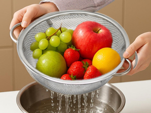 metal strainer