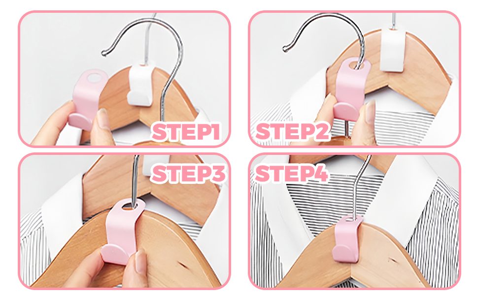 50 PCS Hanger Connector Hooks