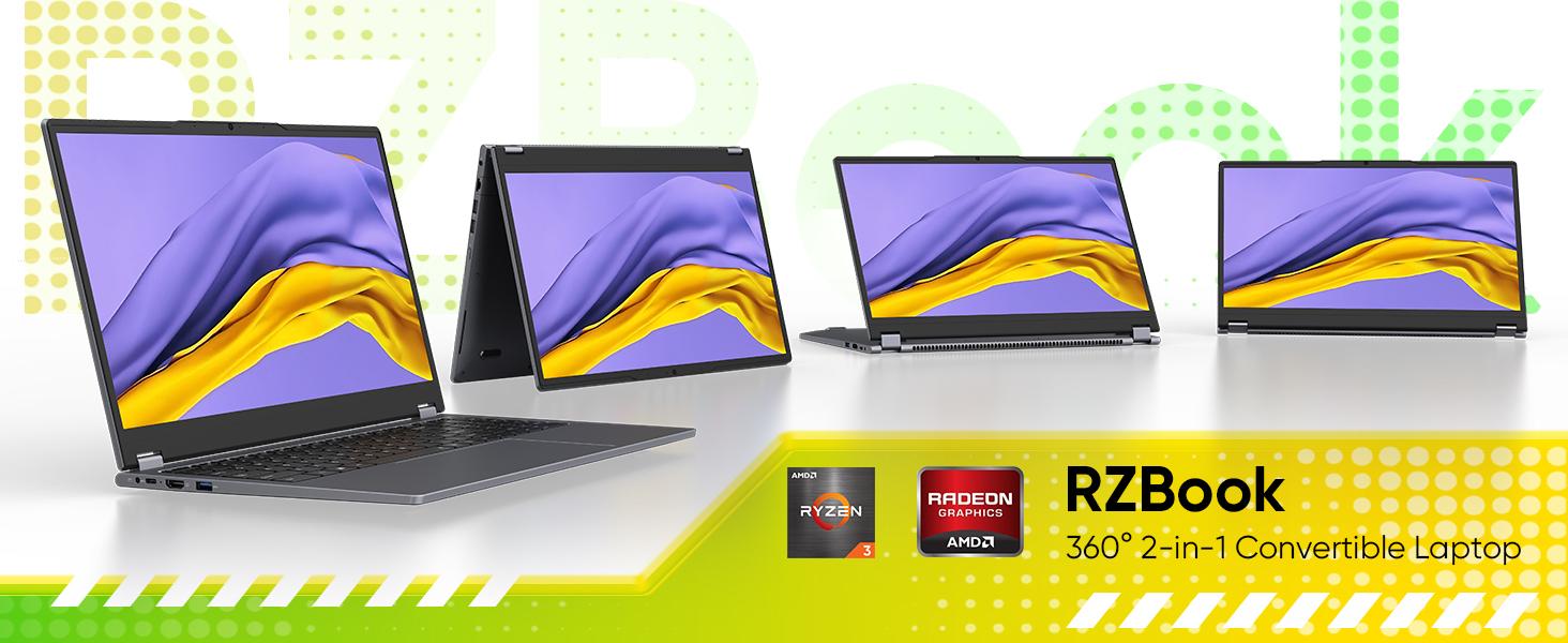 15.6" 2-in-1 Laptop 16GB RAM 512GB