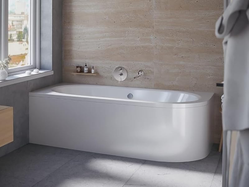 Eckbadewanne 140x140 Komplettset: Ihr luxuriöses Badeerlebnis