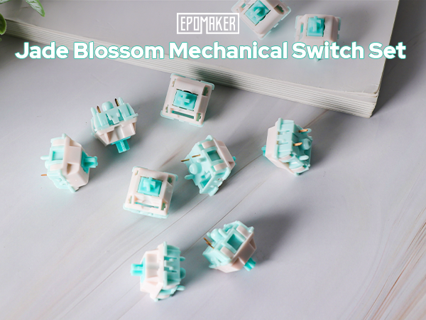 キーボード Epomaker blossom switch 30x3 EPOMAKER Jade Blossom Switch Set – epomaker