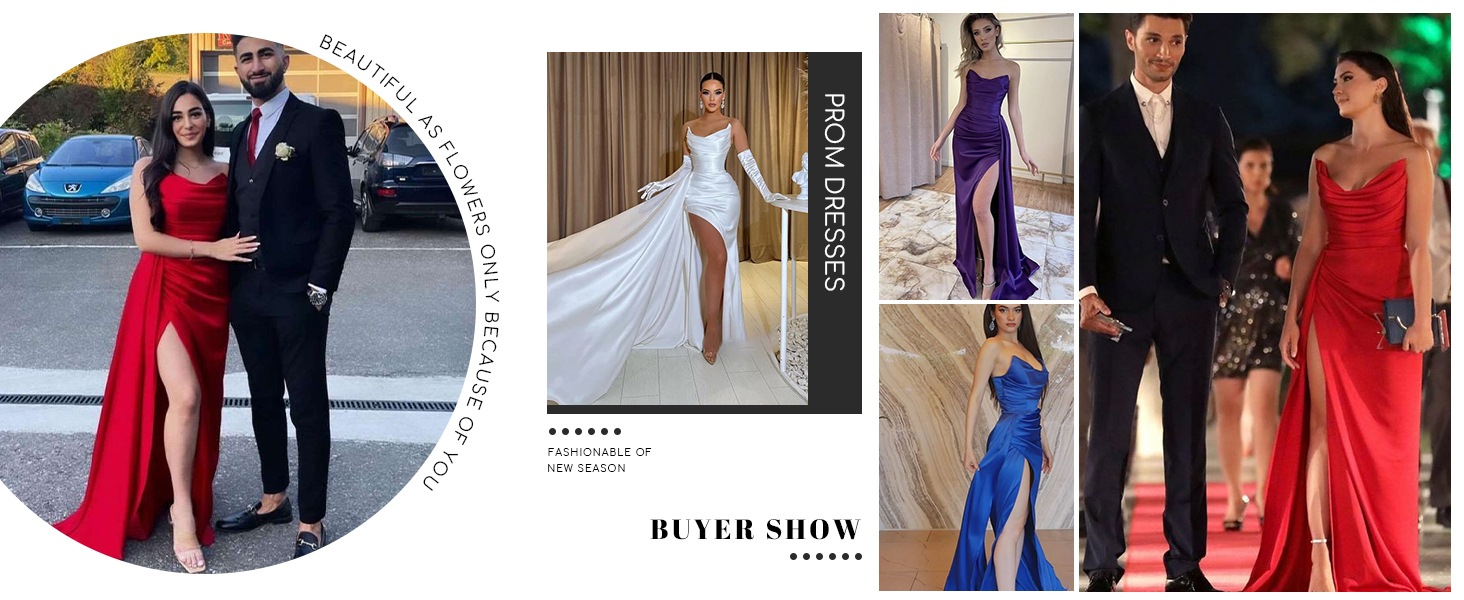 satin prom dresses long ball gown for women corset formal gown off the shoulder evening dress XYP30