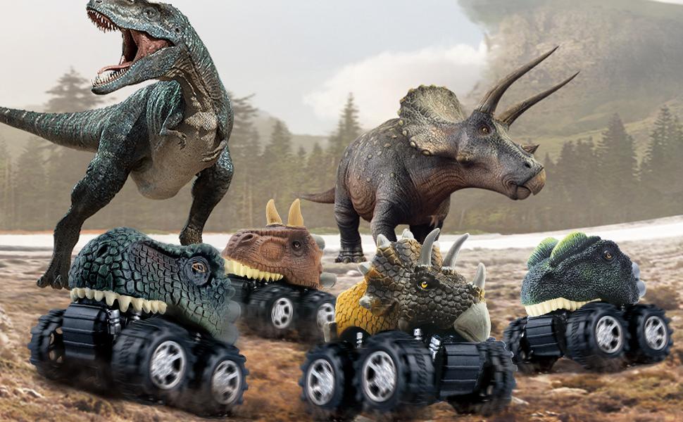 Amazon | 回力自働車玩具恐竜怪獣トラック機械恐竜パーティー記念品 Amazon | 回力自働車玩具恐竜怪獣トラック機械恐竜パーティー記念品
