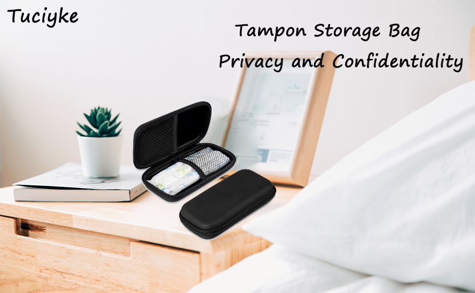  Tuciyke Tampon Aufbewahrungstasche 