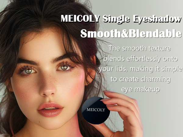 single eyeshadow