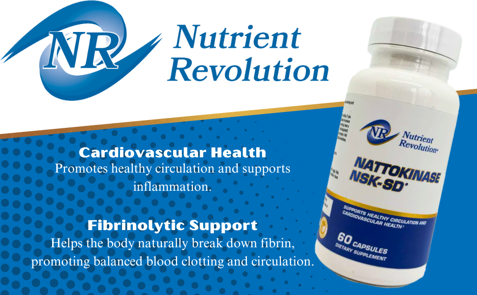 Cardiovascular health Fibrinolytic support healthy circulation support inflammation