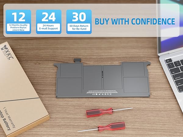 Amazon.com: YXKC A1465 Battery Replacement for MacBook Air